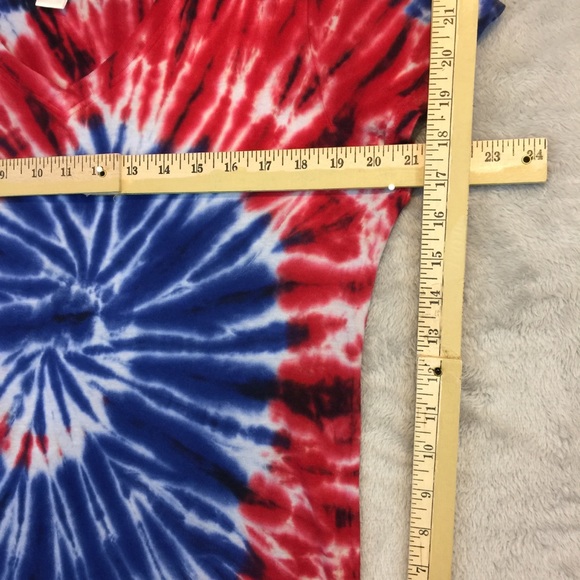 Red, White & Blue Tie-dye Tee - Picture 5 of 6